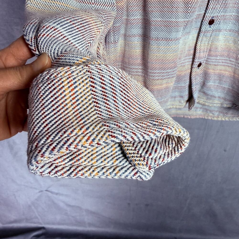 Outerknown Multicolor Striped Casual Button Down … - image 7